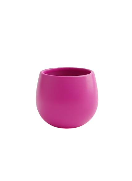 قوارة سيراميك عصري لون فوشي