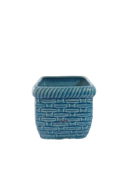 قوارة مودرن خزفية لون ازرق حجم وسط