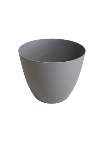 قوارة بلاستيكية لون رمادي حجم كبير