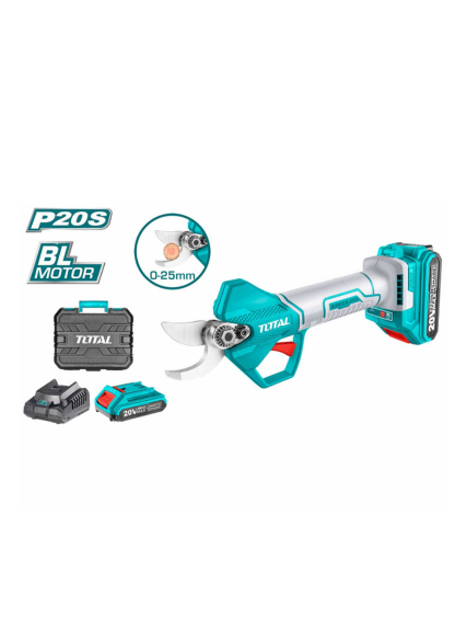 مقص أشجار شحن بطارية أيونية من الليثيوم