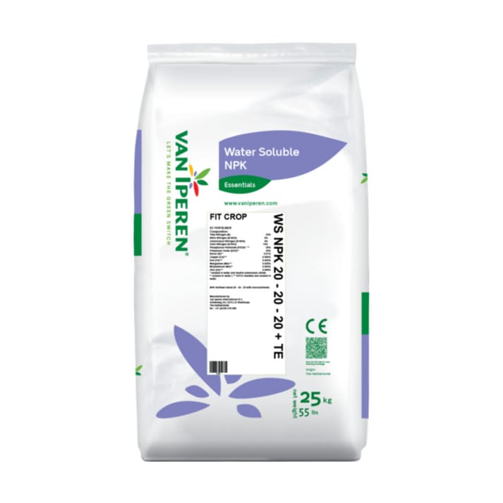 سماد 20-20-20 + عناصر صغرى فان ايبرين 25 كغم