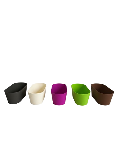 قوارة بلاستيك الوان متعددة حجم وسط